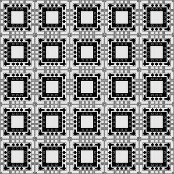 Square pattern Stock Illustration