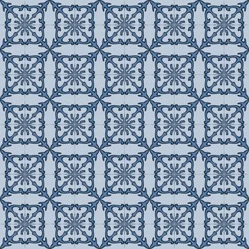 Square pattern Illustrazione stock