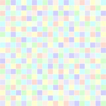 Square pattern. Pastel seamless vector tile background Stock Illustration