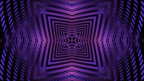 Square pattern with pulsating waves of lines. Design. Pulsating hypnotic pattern Stock Illustration