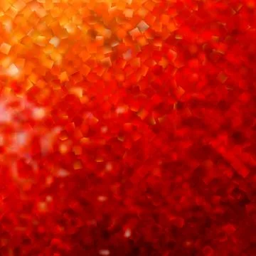 Square pattern in red and orange colors. EPS 10 Stock Illustration