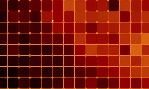 Square pattern red geometrical abstract mosaic dark background. Stock Illustration