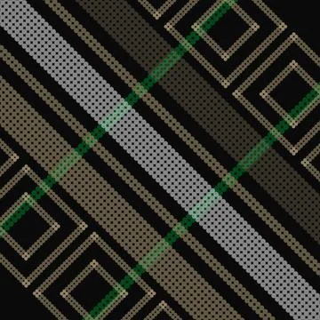 Square pattern of scottish tartan plaid background isolated Stock Illustration