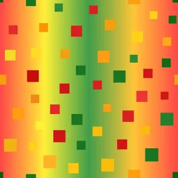 Square pattern. Seamless vector Illustrazione stock