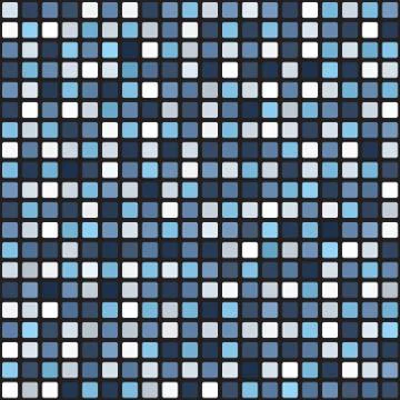 Square pattern. Seamless vector Stock Illustration