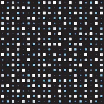 Square pattern. Seamless vector Stock Illustration