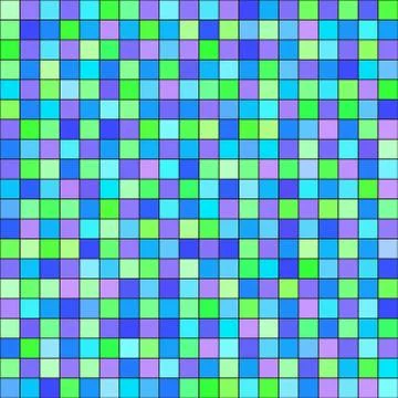 Square pattern. Seamless vector Stock Illustration