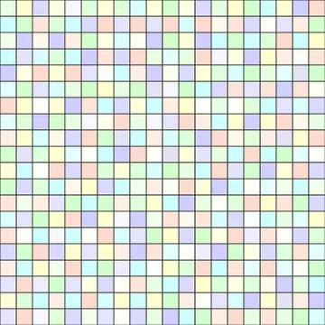 Square pattern. Seamless vector tile background Stock Illustration