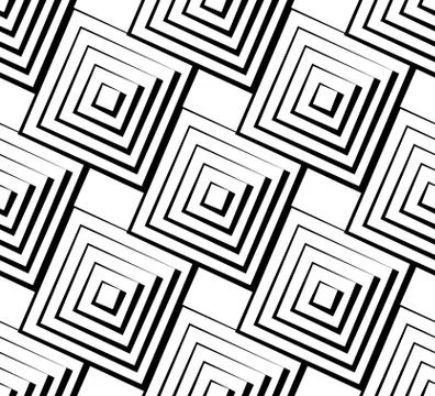 Square pattern series. Seamlessly repeatable vector illustration. 스톡 일러스트