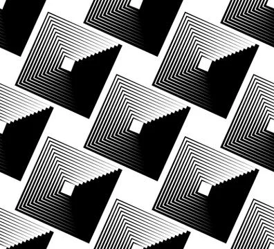 Square pattern series. Seamlessly repeatable vector illustration. イラスト素材