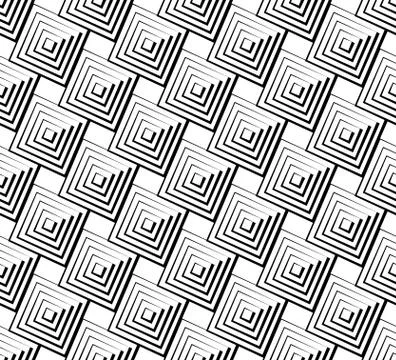 Square pattern series. Seamlessly repeatable vector illustration. Stock Illustration