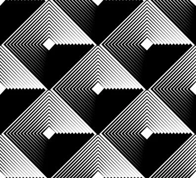 Square pattern series. Seamlessly repeatable vector illustration. 스톡 일러스트