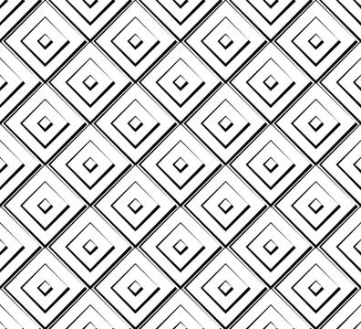 Square pattern series. Seamlessly repeatable vector illustration. イラスト素材