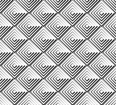 Square pattern series. Seamlessly repeatable vector illustration. 스톡 일러스트