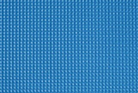 Square pattern of soft plastic mat. Closeup. Stock Photos