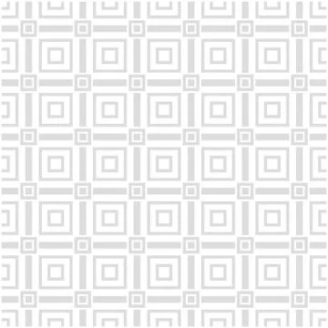 Square pattern. Vector seamless pattern. Monochrome graphic background. Stockillustratie