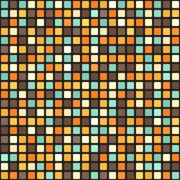 Square pattern. Vector seamless tile background Illustrazione stock