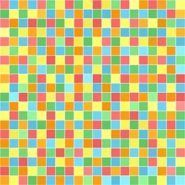 Square pattern. Vector seamless tile background Illustrazione stock