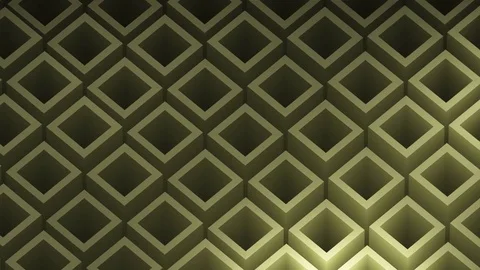 Square pattern wave horizontal direction Video stock 79554280