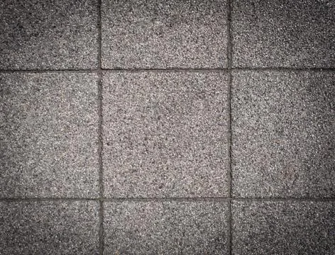 Square patterned sidewalk Stock Photos