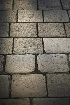 Square pavement Stock Photos