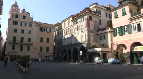 Square phoenix in chiavari Stock Footage 56834631