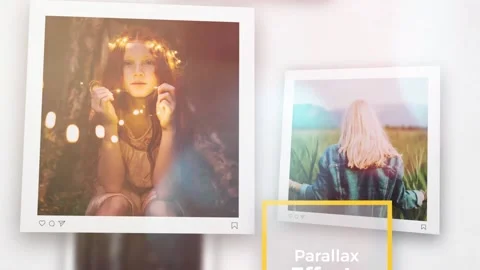 Square Photo - Slideshow Stock After Effects