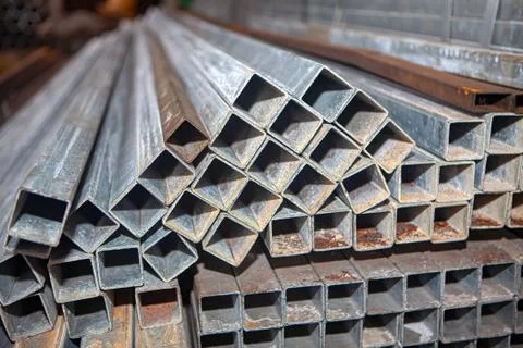 Square Pipes Stock Photos