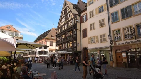 The Square of Place du Marche Stock Footage 281484816