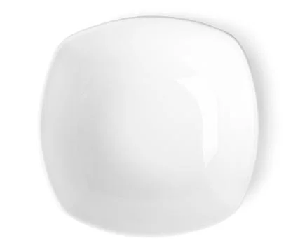 Square plate Stock Photos