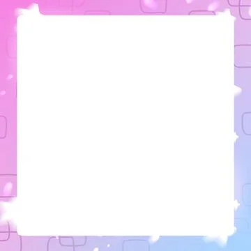Square Post template. Purple gradient with a soft stars with white Overlay Ba Stock Illustration