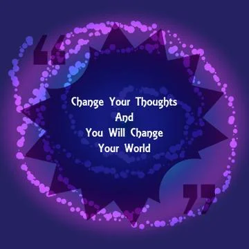 Square quote text bubble Stock Illustration