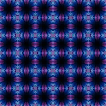 Square repeat tile glowing kaleidoscope fractal glass glow pattern symmetrical 스톡 일러스트