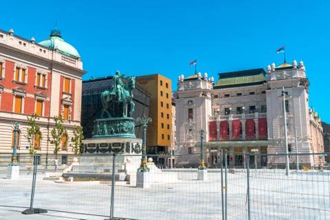 Square of the Republic Stock Photos