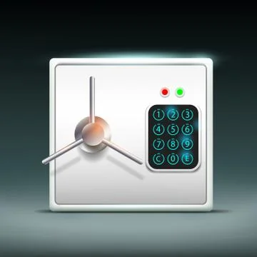 Square safe 스톡 일러스트