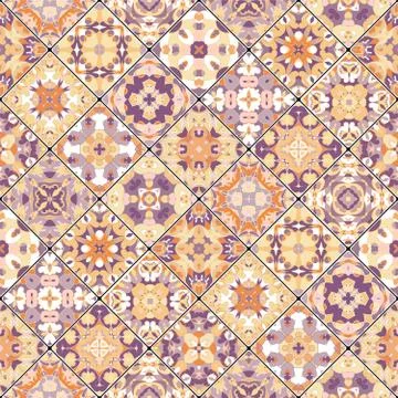 Square scraps in oriental style. Ilustración de archivo
