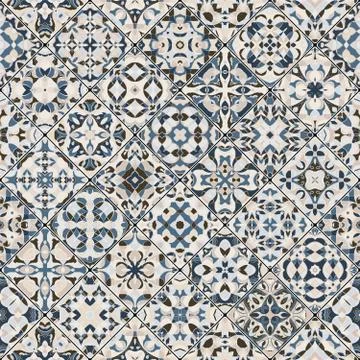 Square scraps in oriental style. Stock-Illustration