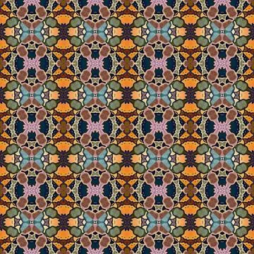 Square seamless abstract pattern texture. Woven pattern of rhombuses and tr.. Foto stock