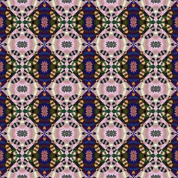 Square seamless abstract pattern texture. Woven pattern of rhombuses and tr.. Stockfoto's