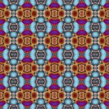 Square seamless abstract pattern texture. Woven pattern of rhombuses and tr.. Foto stock