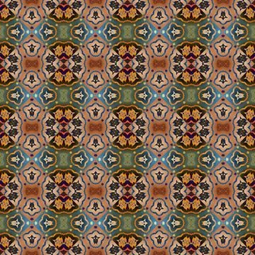 Square seamless abstract pattern texture. Woven pattern of rhombuses and tr.. Stock Photos