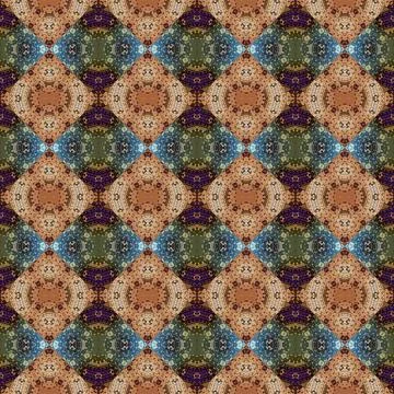 Square seamless abstract pattern texture. Woven pattern of rhombuses and tr.. Foto stock