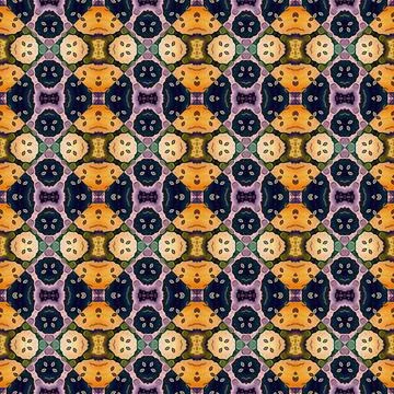 Square seamless abstract pattern texture. Woven pattern of rhombuses and tr.. Stockfoto's