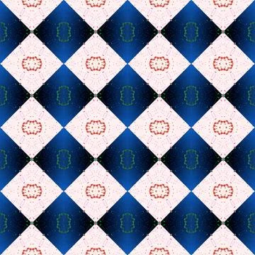 Square seamless abstract pattern texture. Woven pattern of rhombuses and tr.. Foto stock