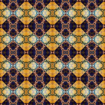 Square seamless abstract pattern texture. Woven pattern of rhombuses and tr.. 写真素材