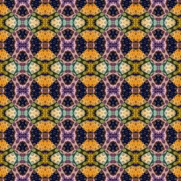 Square seamless abstract pattern texture. Woven pattern of rhombuses and tr.. Stock Photos