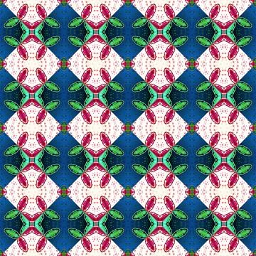 Square seamless abstract pattern texture. Woven pattern of rhombuses and tr.. Stock Photos