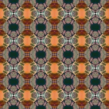 Square seamless abstract pattern texture. Woven pattern of rhombuses and tr.. Stock Photos