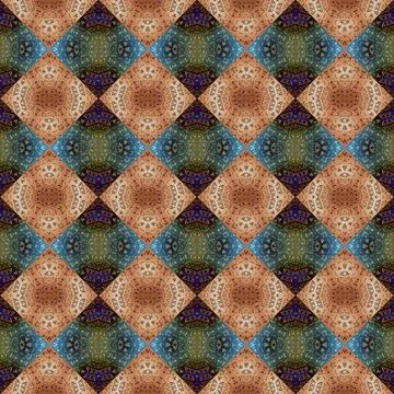 Square seamless abstract pattern texture. Woven pattern of rhombuses and tr.. Foto stock