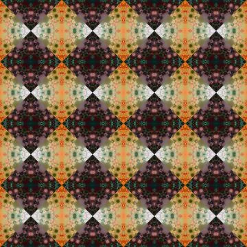 Square seamless abstract pattern texture. Woven pattern of rhombuses and tr.. Stock Photos
